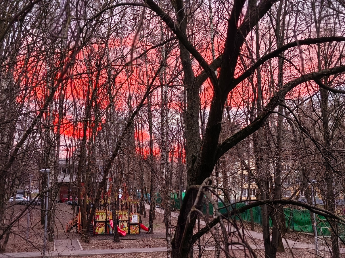 Рассвет (фото сделано пару дней тому назад)