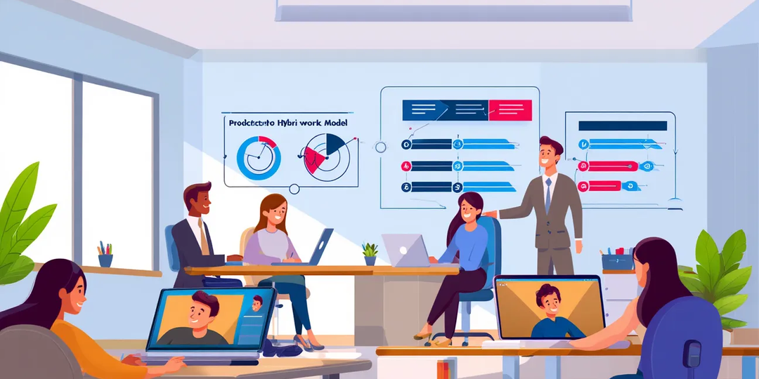 Гибридный формат работы: что реально работает в малом бизнесе (а что — ломает процессы)