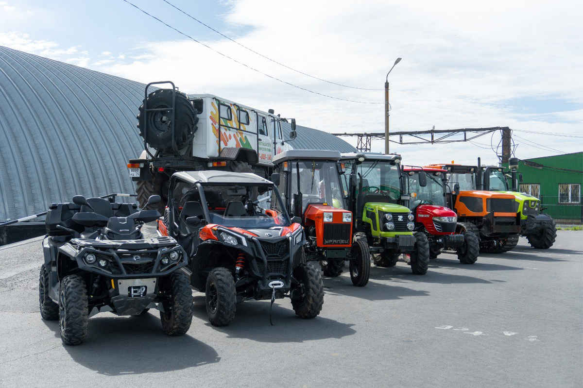 Трактородром учебного центра "Перспектива"