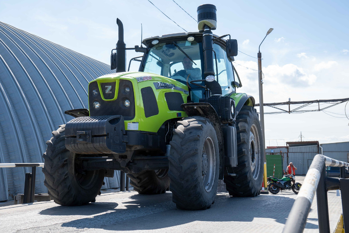 Трактородром учебного центра "Перспектива"