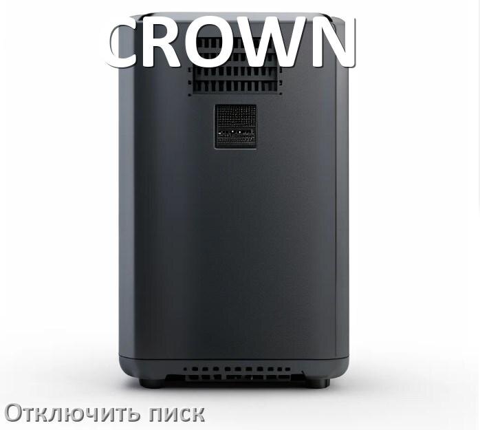 
Почему ИБП CROWN пищит и как отключить звук