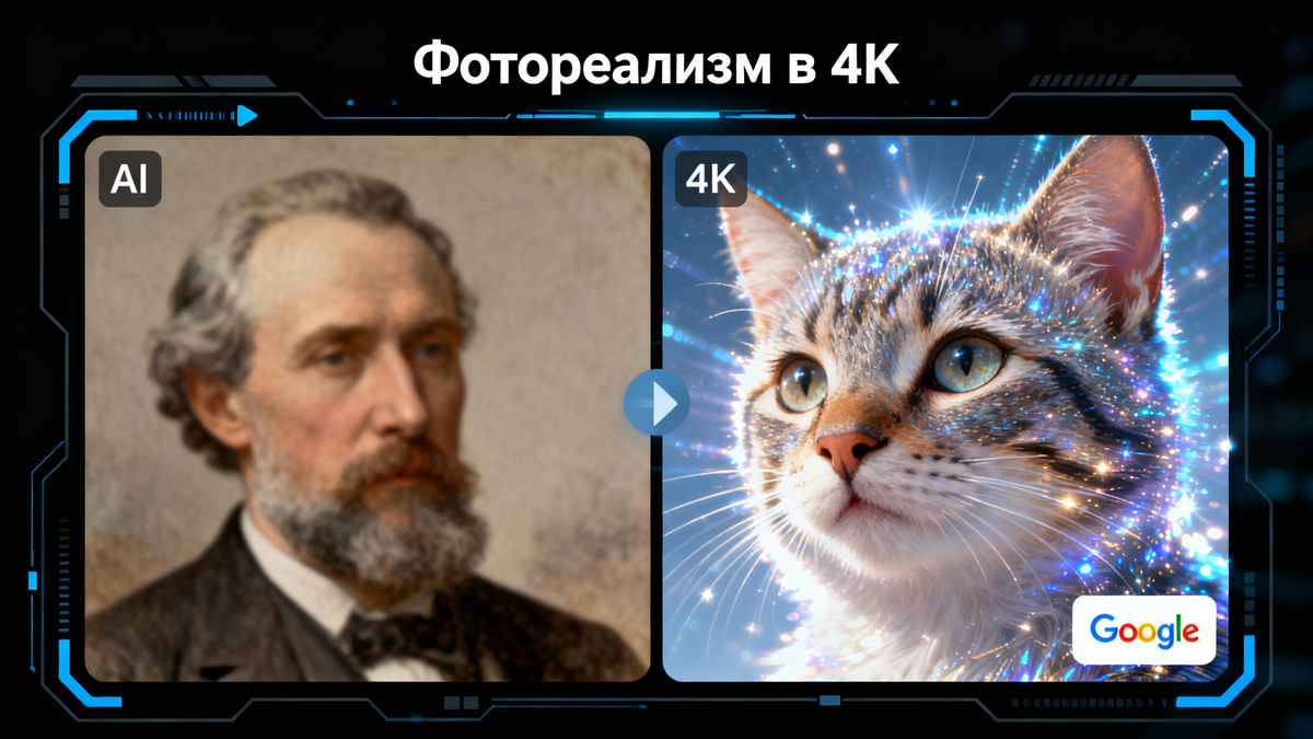 Nano Banana Pro создаёт фотореалистичные изображения высочайшего качества