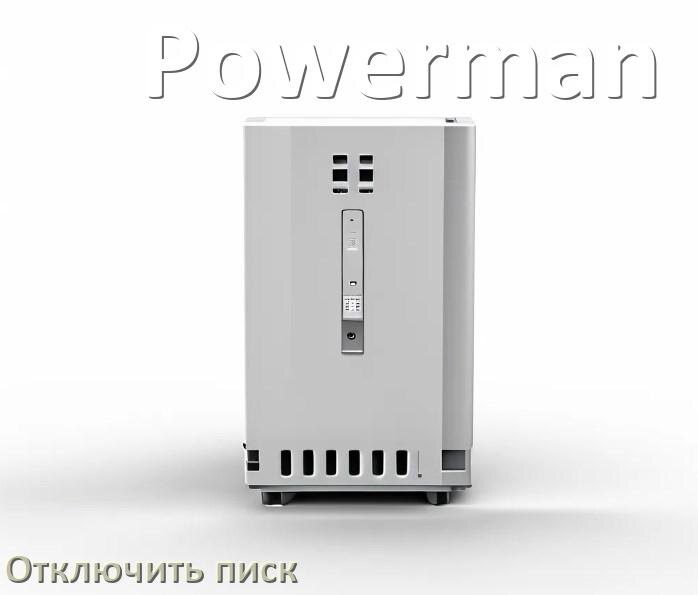 
Почему ИБП Powerman пищит и как отключить звук