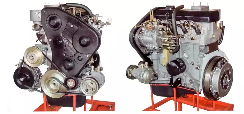    Дизельный двигатель ВАЗ‑341 рабочим объемом 1,5 л.