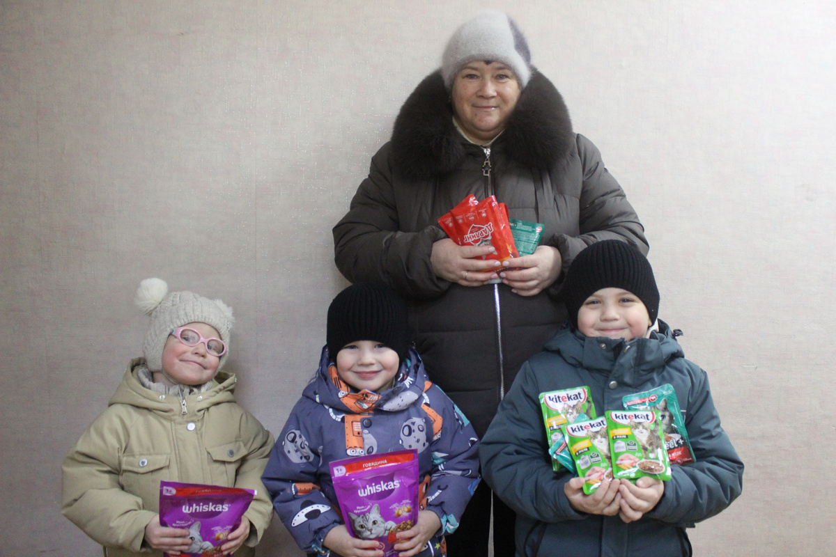 Ирина Дорошенко приняла участие в акции вместе со своими воспитанниками. 