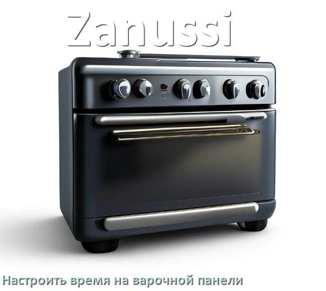 
Как на варочной панели Zanussi установить время и настроить часы