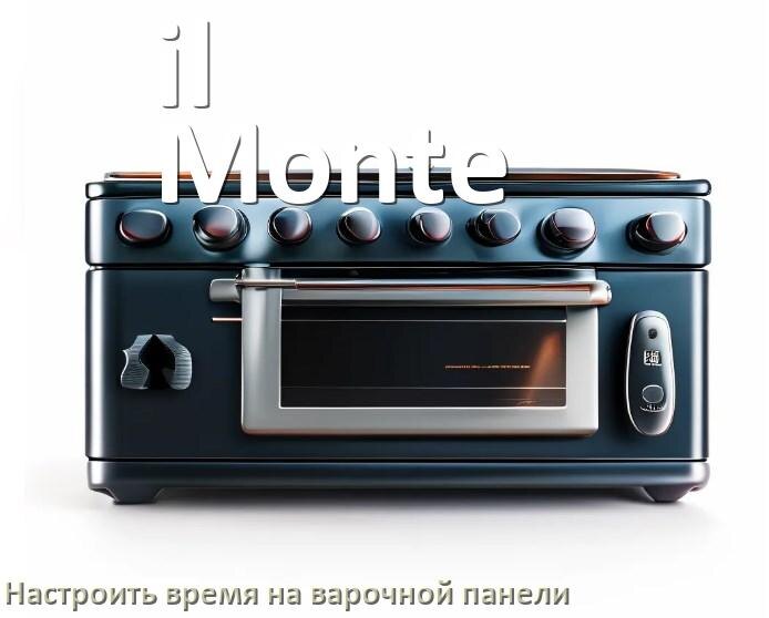 
Как на варочной панели il Monte настроить часы и установить время