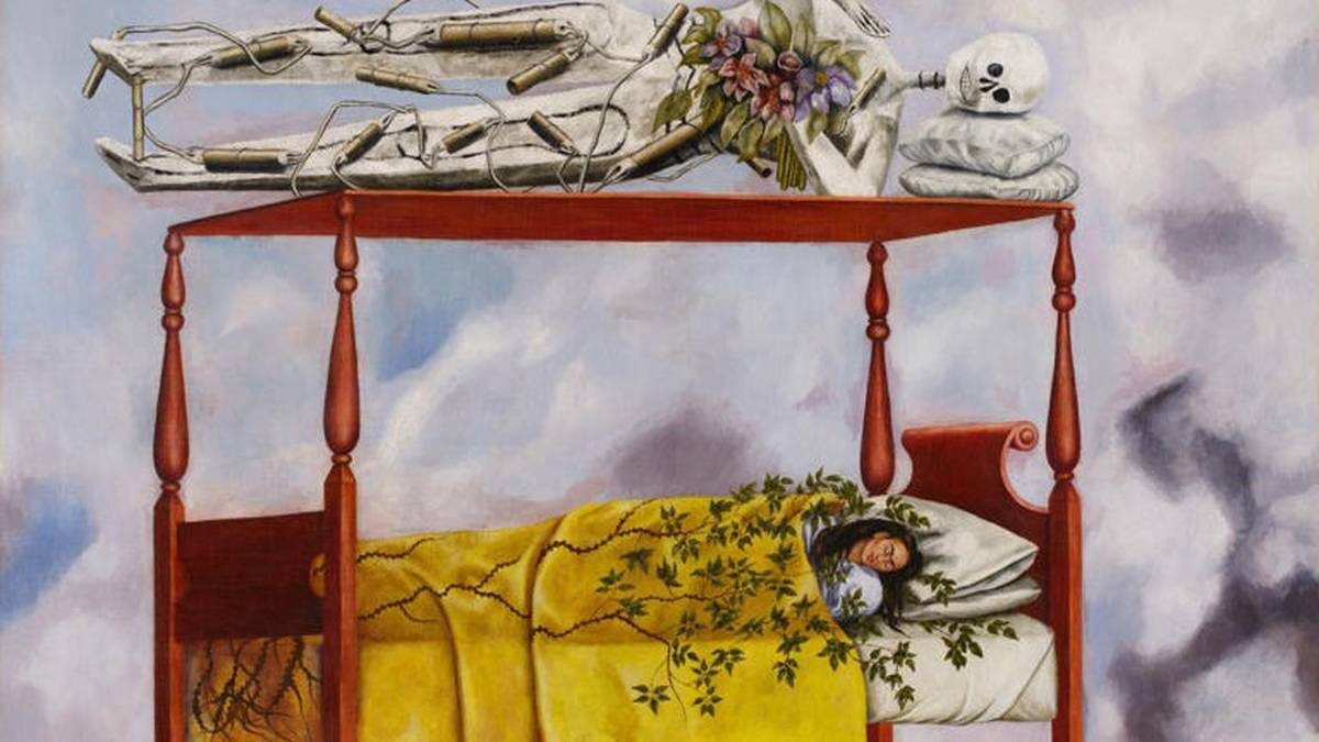    Фото: «Сон (Кровать)» Фриды Кало