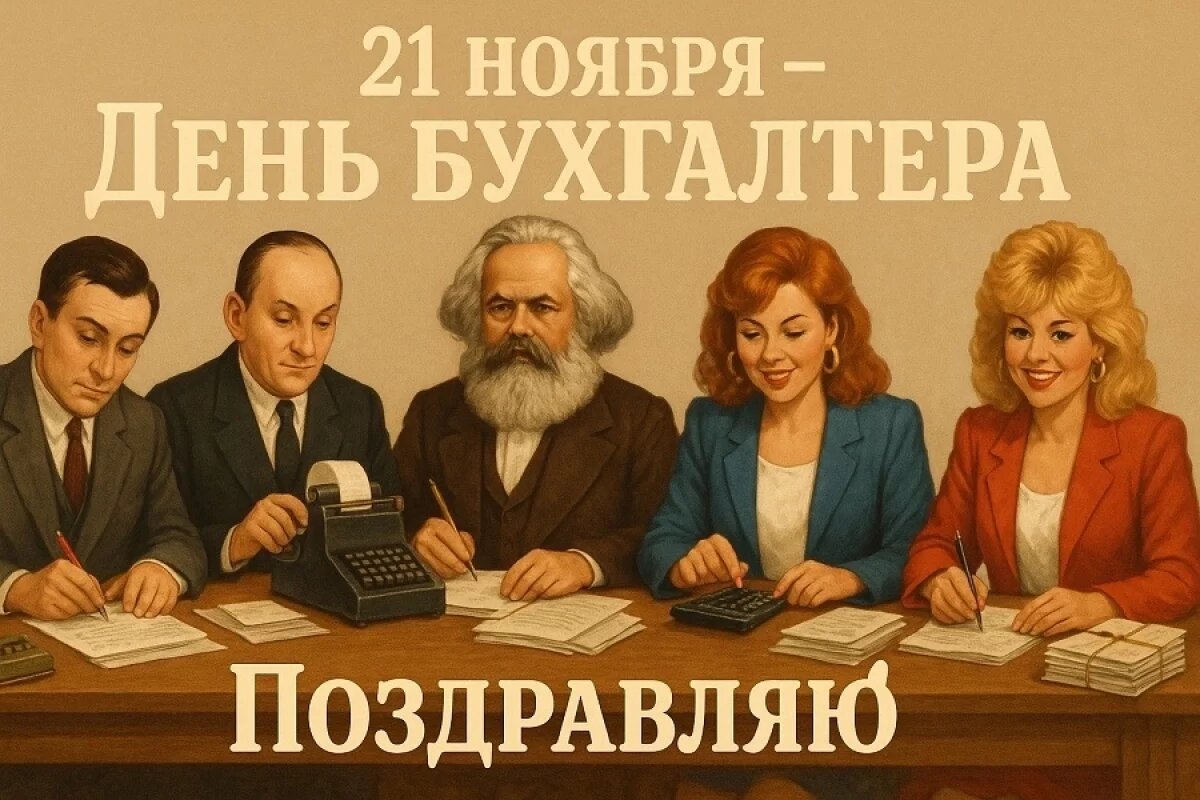    День бухгалтера – открытки