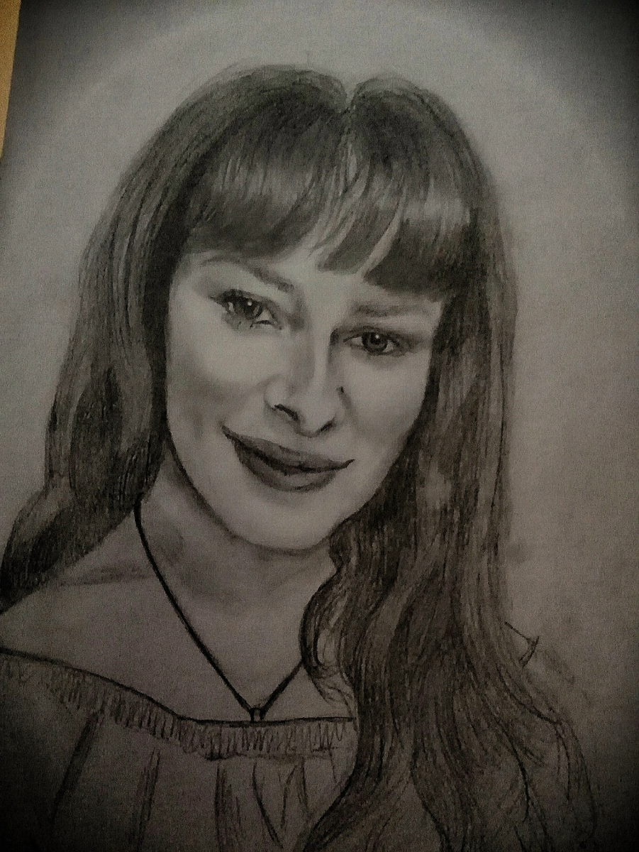 Рисовала прошлым летом