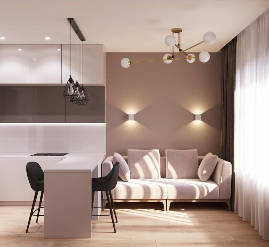 Новосибирск, ЖК "Марсель" — интерьер от компании "Стройка Века"