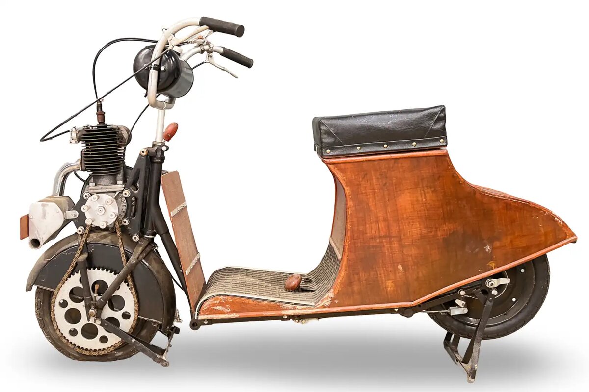 Британский скутер Autoglider 1920 года выпуска