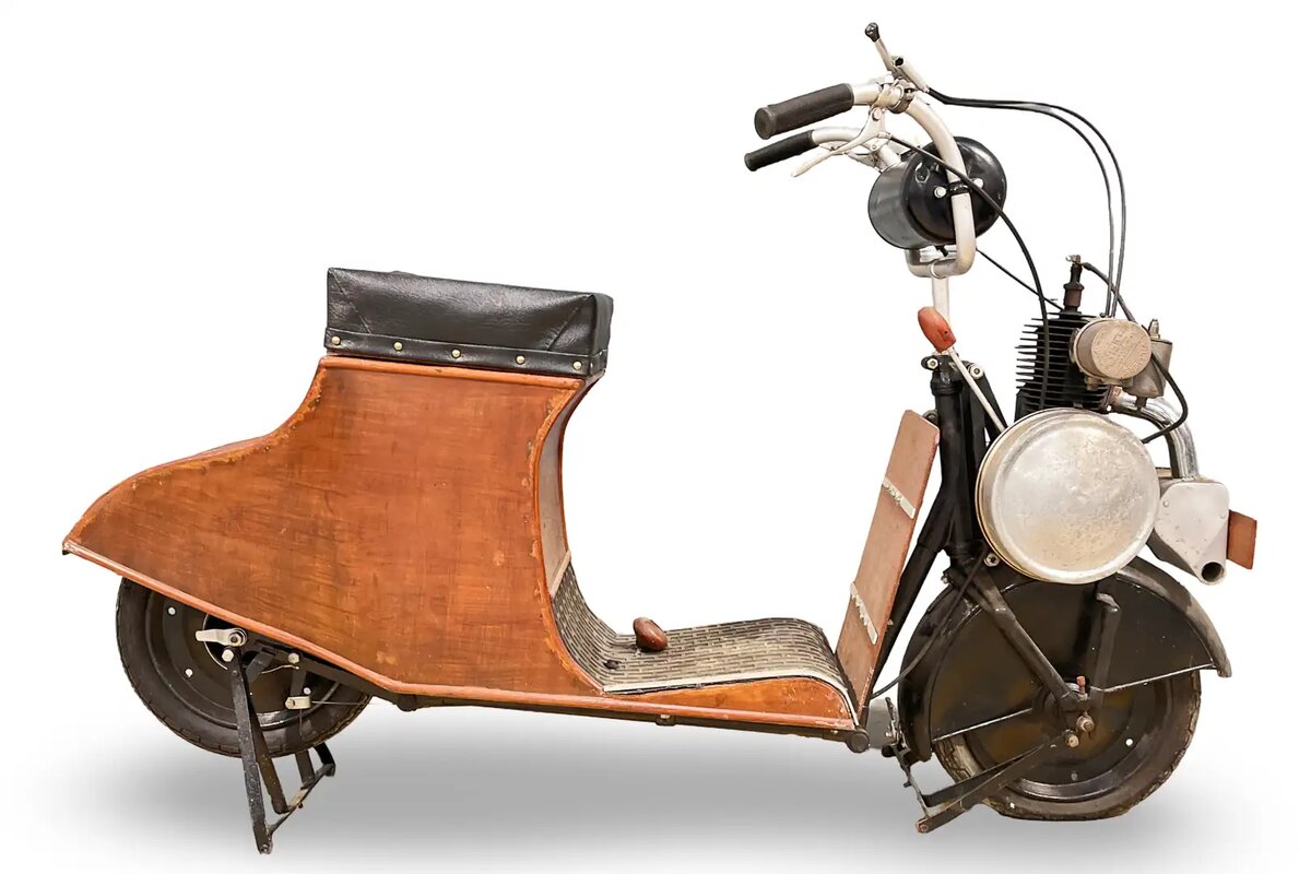 Британский скутер Autoglider 1920 года выпуска