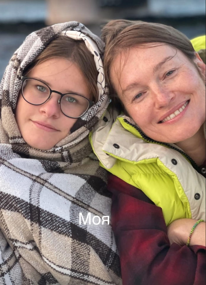 Варвара с мамой