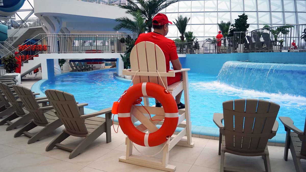 Комплекс оснастили самым лучшим оборудованием от мировых лидеров индустрии водных развлечений