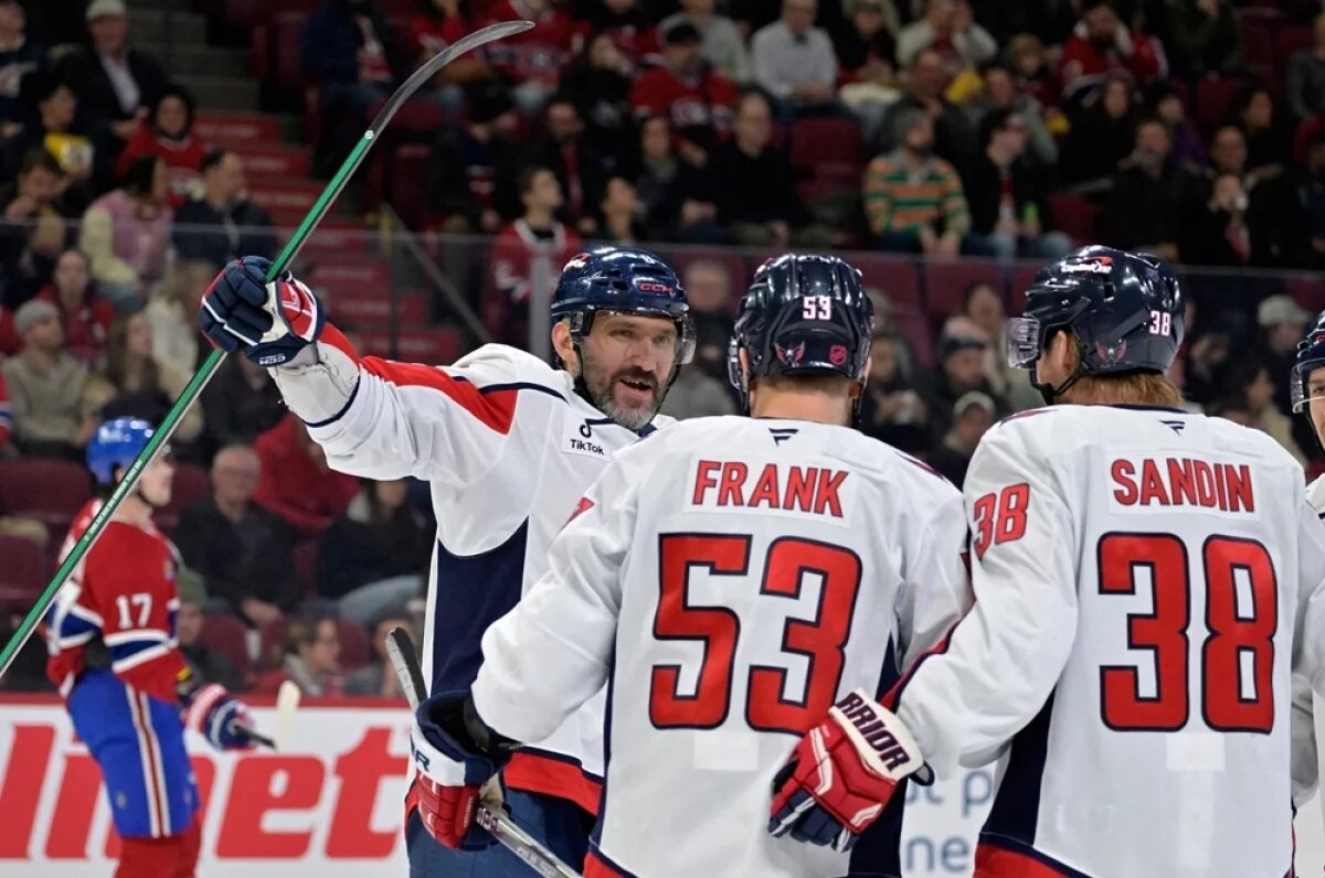    Российский форвард Александр Овечкин вновь ставит на уши Северную Америку.