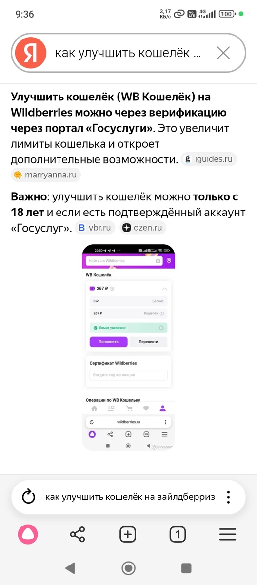 Скрин Яндекс по нужному запросу