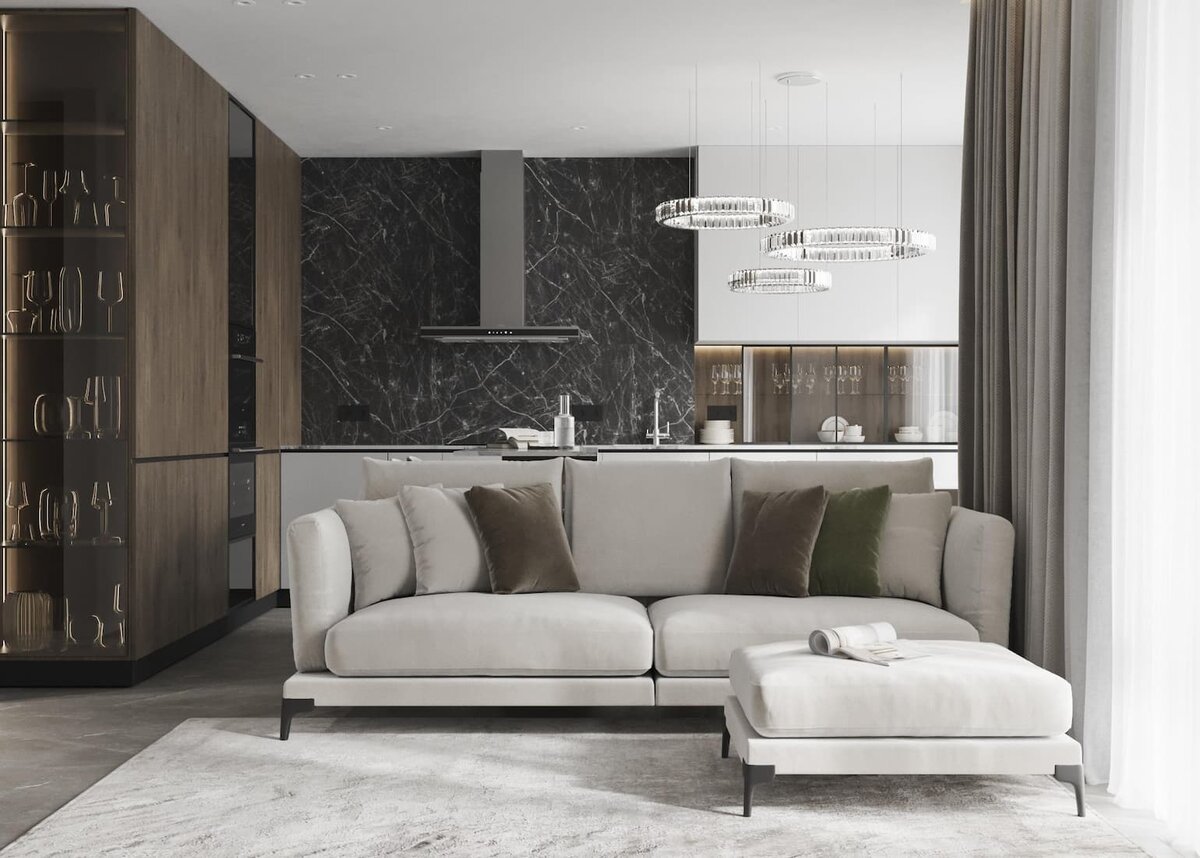 Новосибирск, ЖК "История" — дизайн интерьера от студии "Verve"