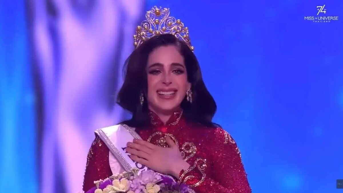    Фатима Бош. Фото: скриншот из видео трансляции конкурса «Мисс Вселенная»