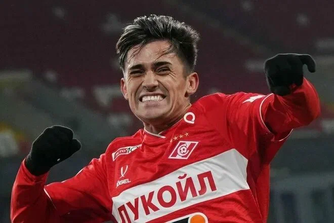 Аргентинский полузащитник московского "Спартака" Пабло Солари. Фото из интернета.