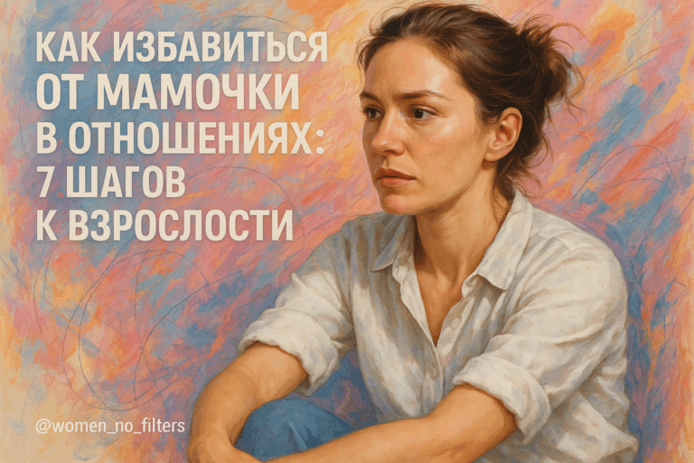   Как избавиться от мамочки в отношениях: 7 шагов к взрослости Анна