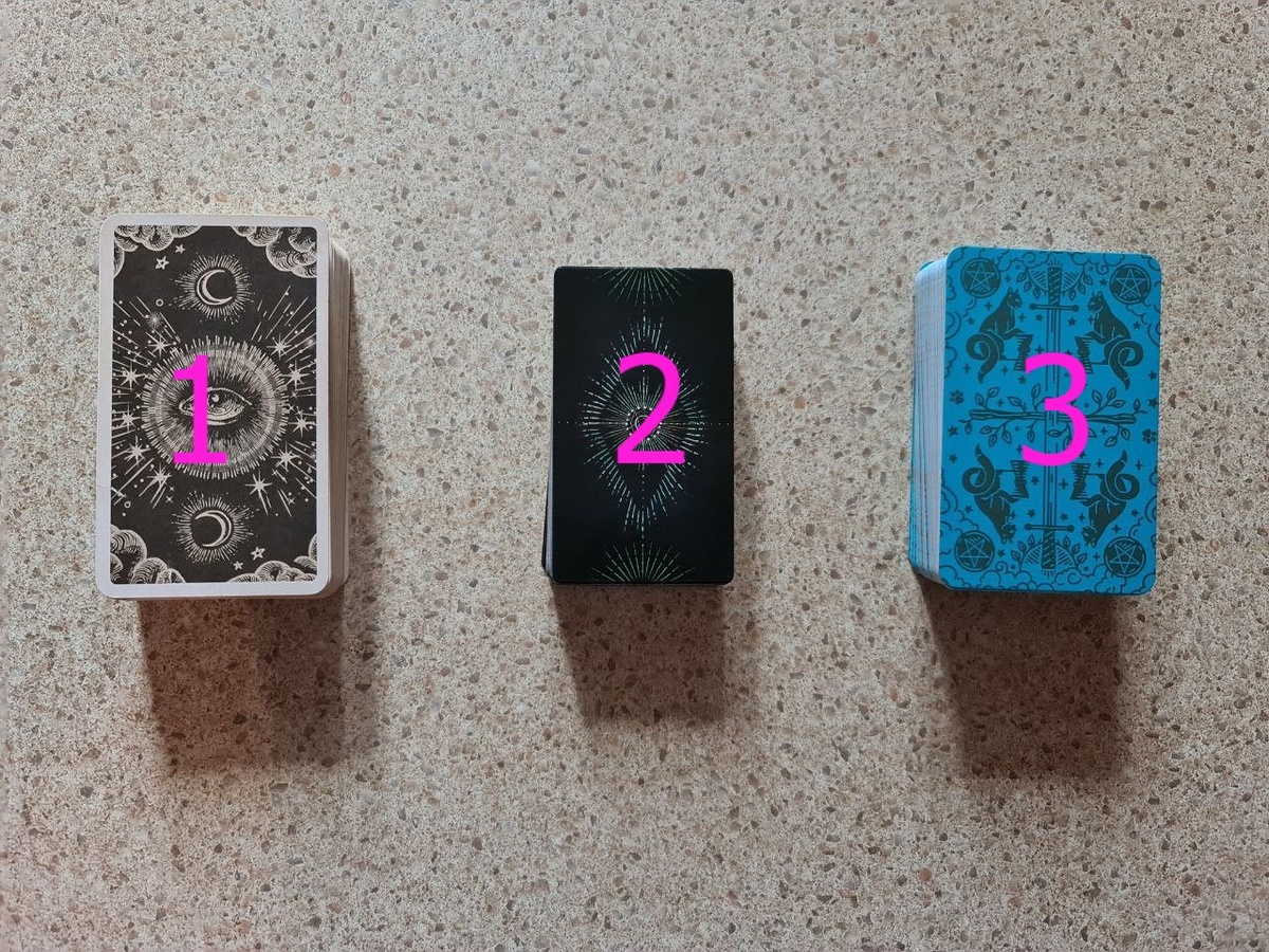 Позиции расклада. Фото автора