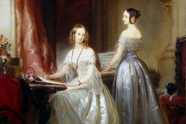 Великие княжны Ольга и Александра