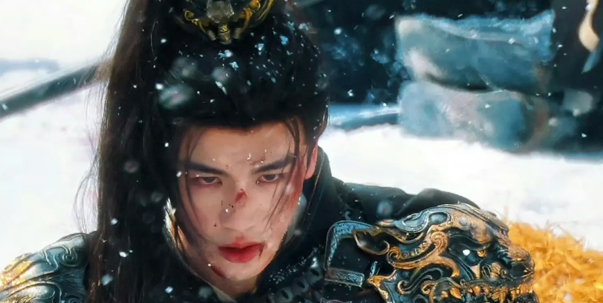 Снимок с экрана монитора. Актер Чжан Линхэ