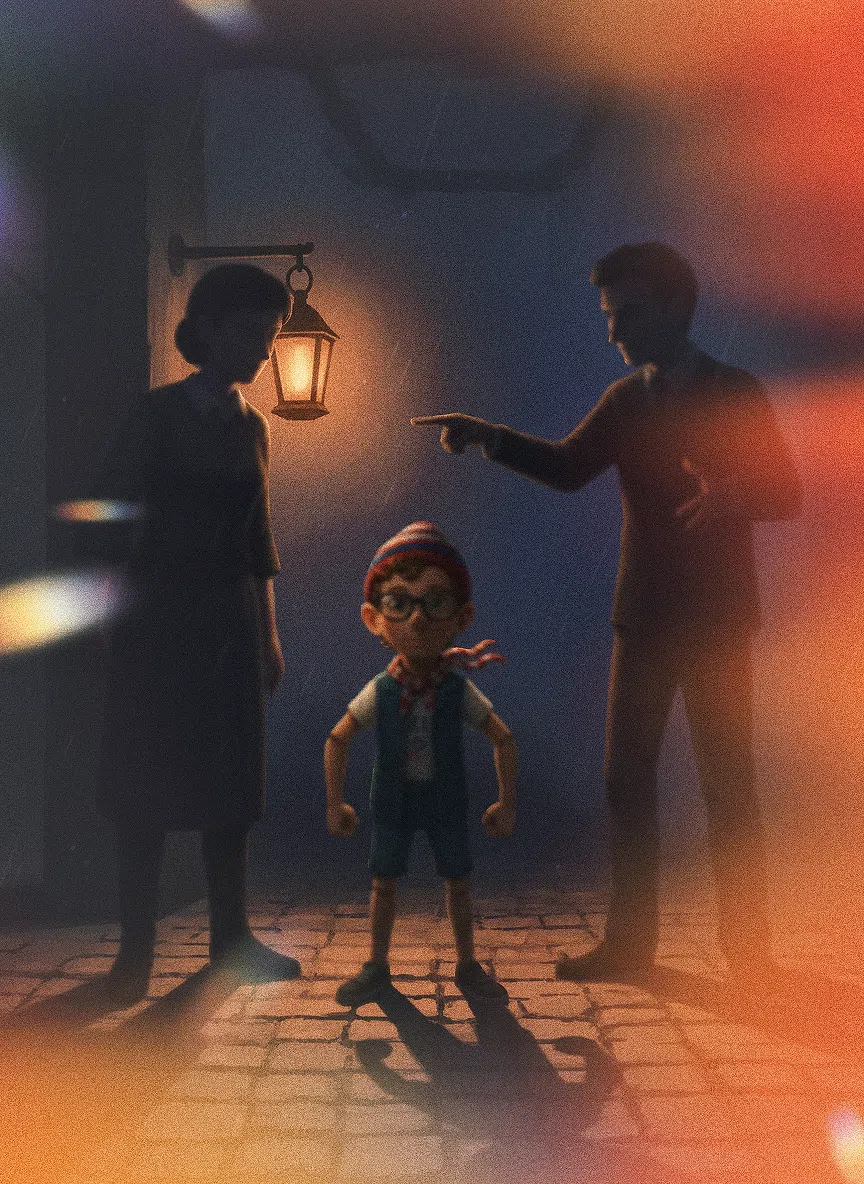 Родители навязывают ребенку свою стратегию 