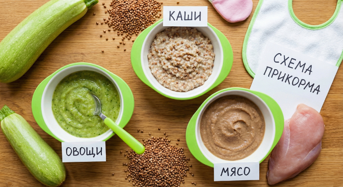 Схема прикорма для малышей