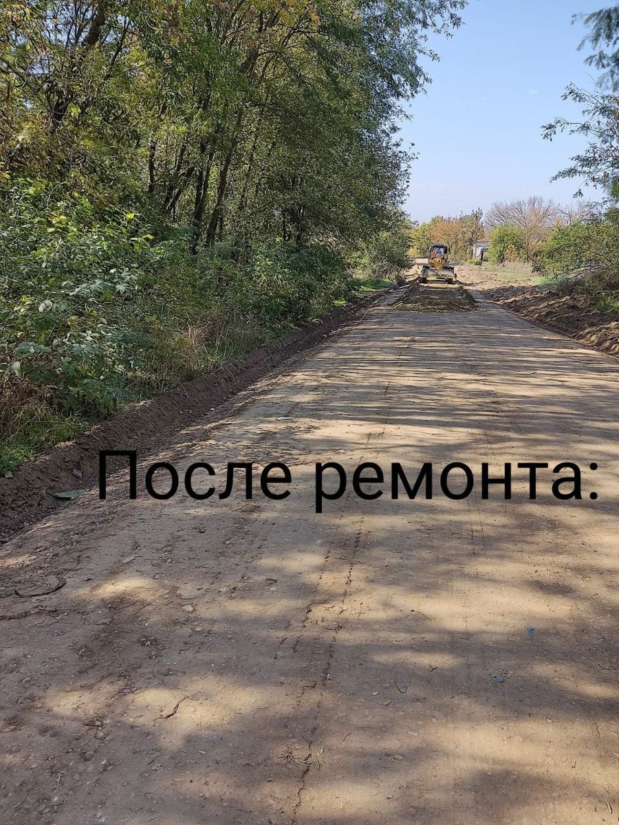    Сегодня дорожное полотно на улице Зеленчукской хутора Зубова Марьинского поселения восстановлено / фото предоставлено администрацией Марьинского поселения