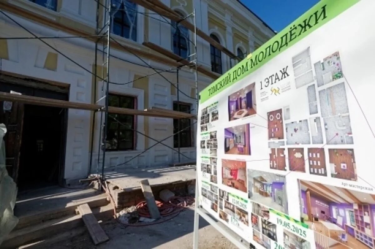    На оснащение Дома молодежи в Томске выделили 22 млн рублей