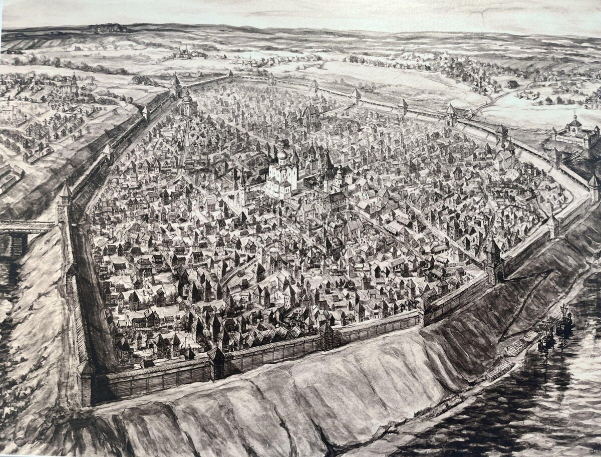 Тверской деревянный кремль