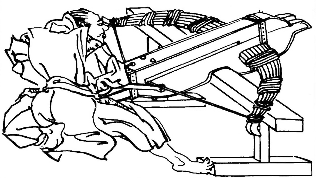 Одна из немногих иллюстраций, составленных по описанию