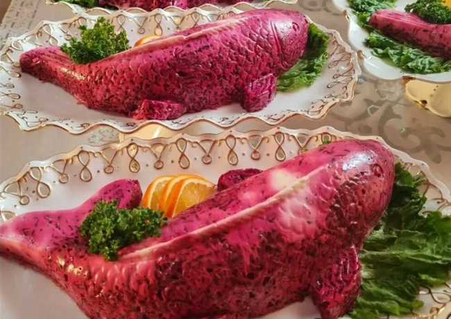 Салат "Селёдка под шубой"