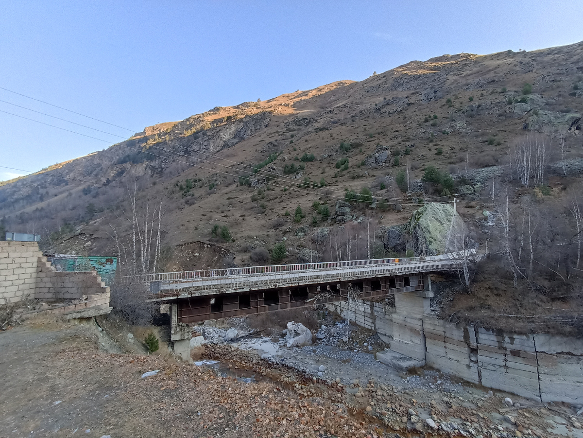 Мост через реку Адыл Су 