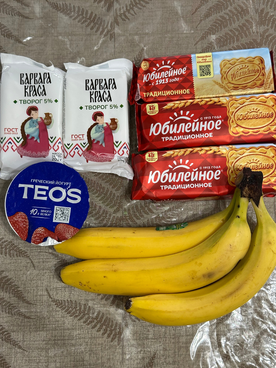 Продукты для десерта