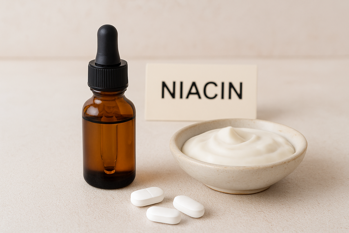 Гайд, который поможет выбрать правильную форму витамина B3 и избежать раздражения