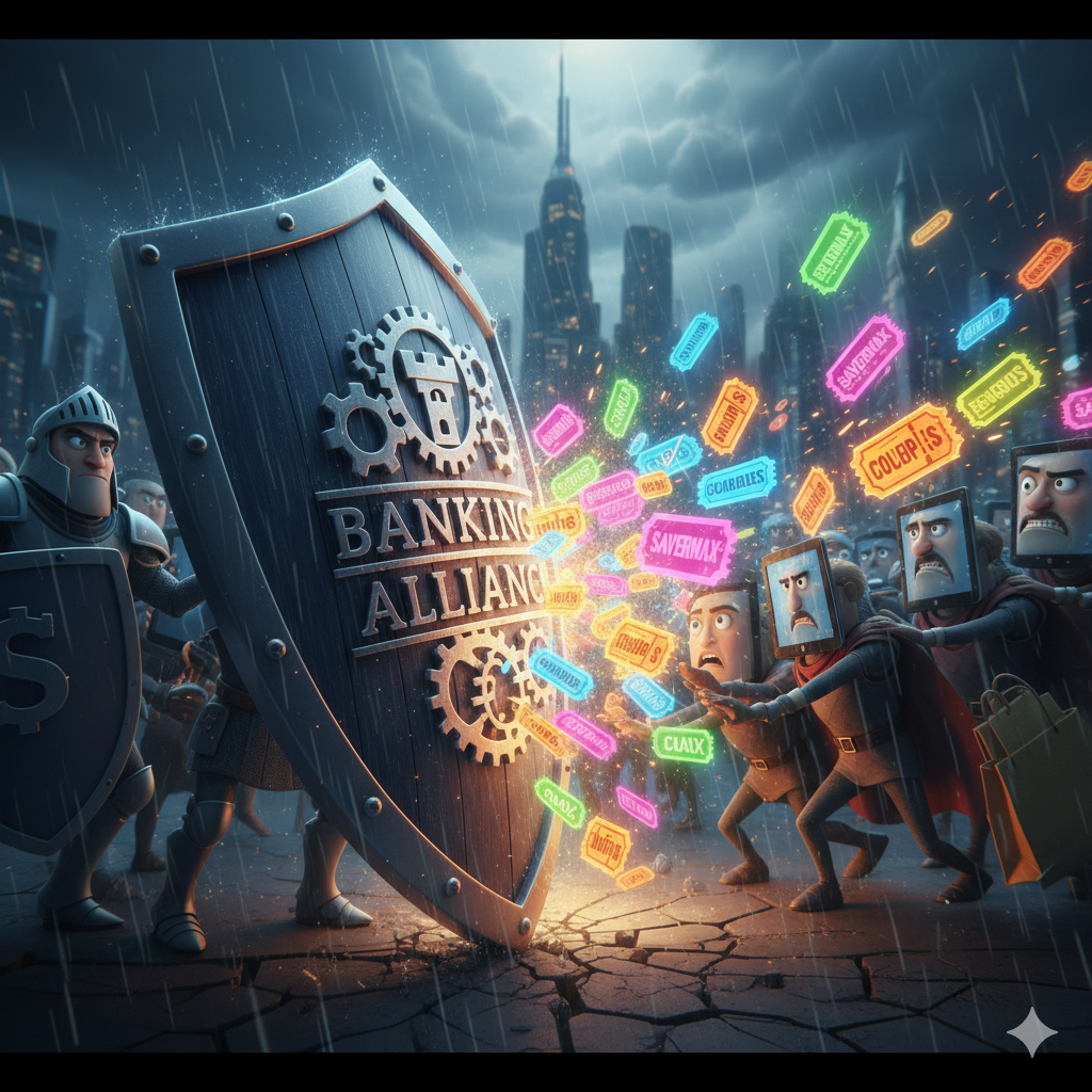 Борьба банков против скидок