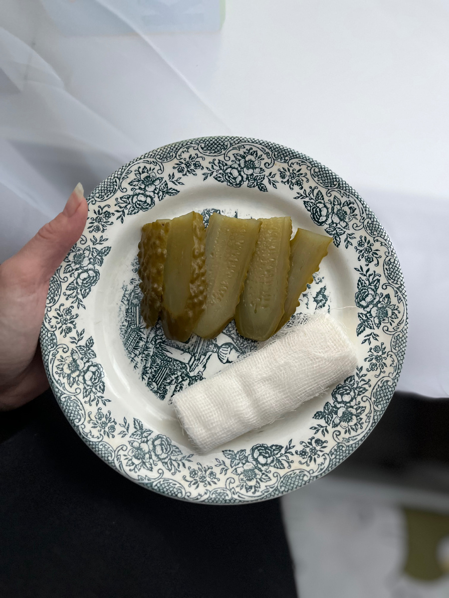 Соленые огурцы 