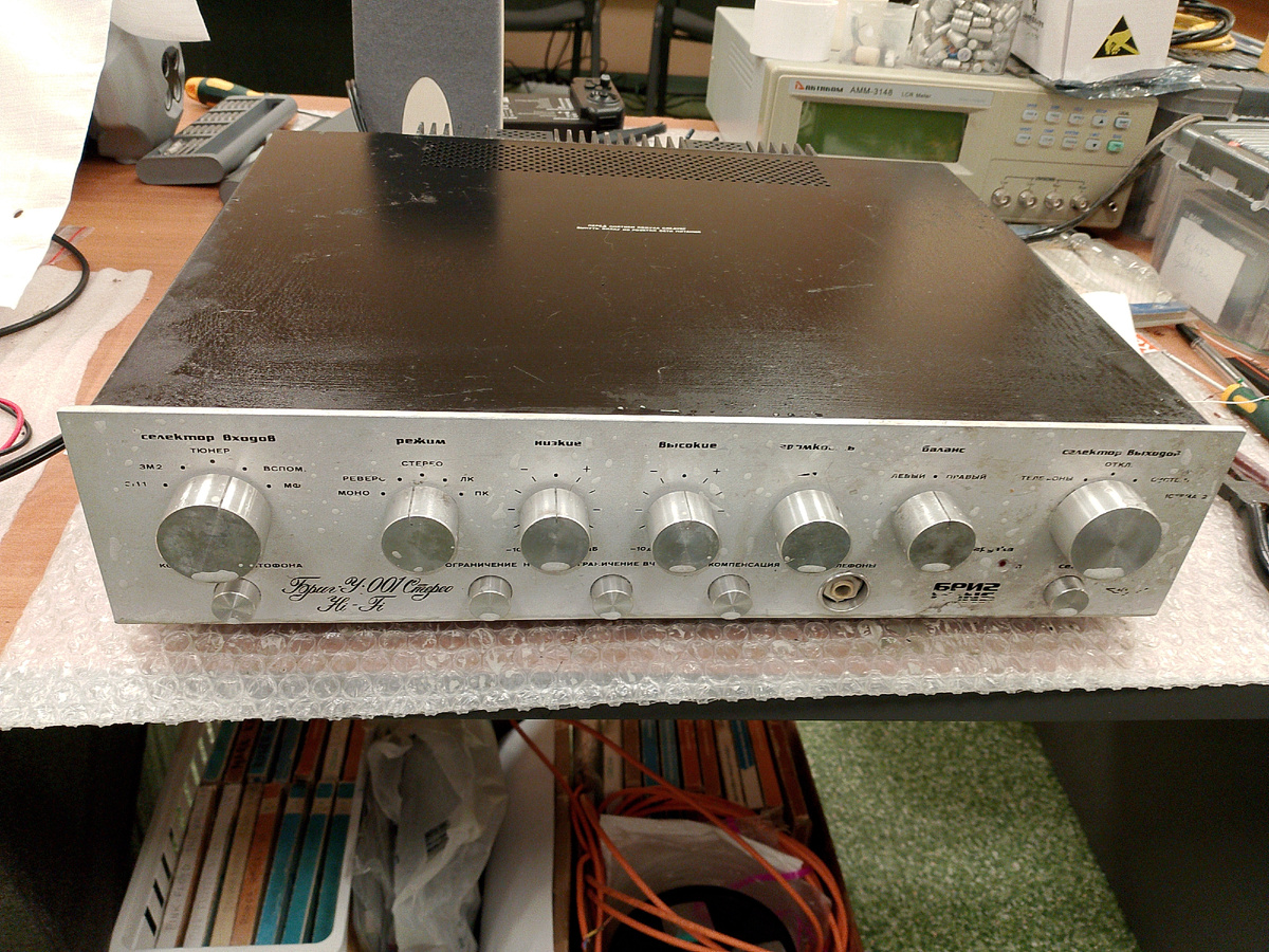 Бриг из "гаража" после ремонта