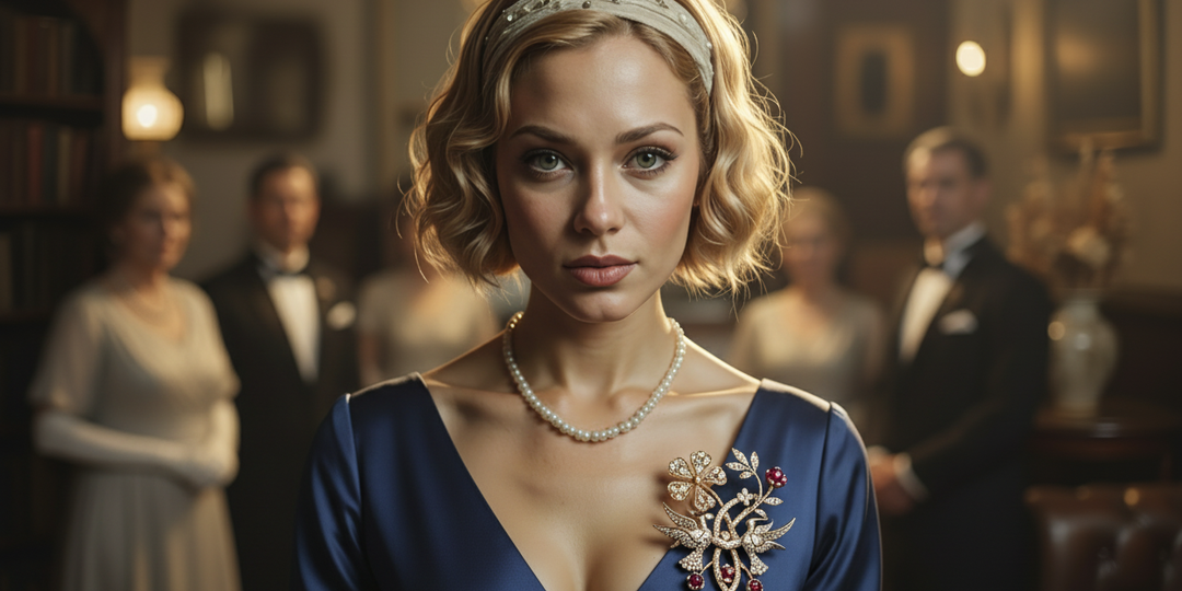 Как правильно носить брошь и не выглядеть нелепо