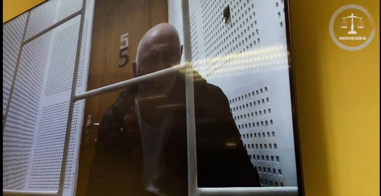    Осужденный полицейский / кадр из видео, Объединенная пресс-служба судов Краснодарского края