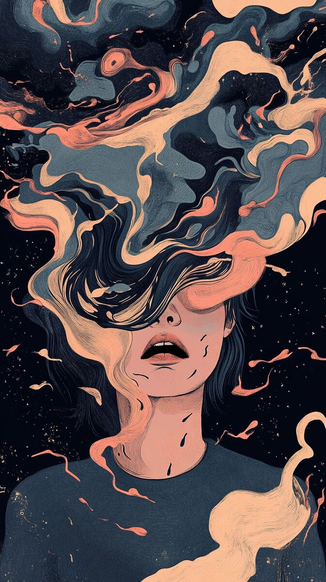 Тревога это диффузное состояние, которое как туманом охватывает сознание и мешает счастливо жить...