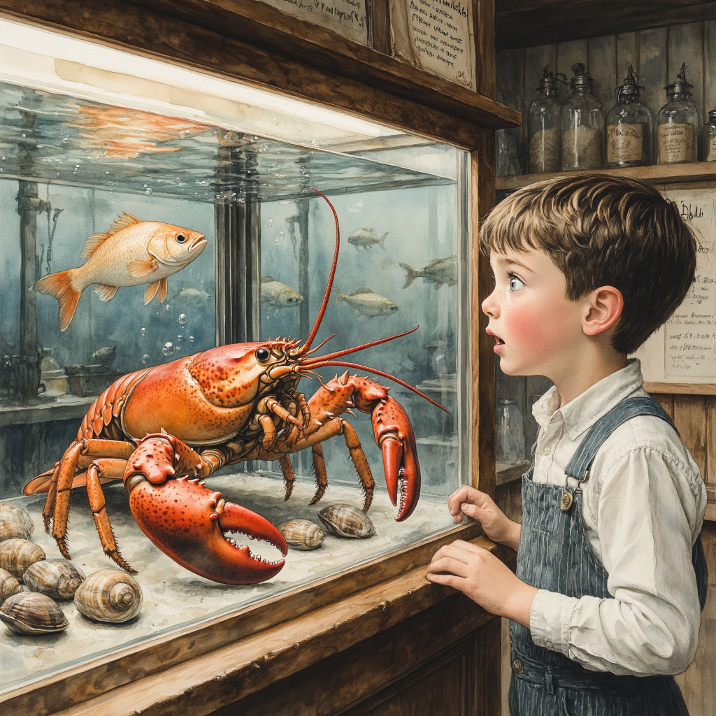 Лобстеры едят моллюсков. Сильные пожирают слабых. Так устроен мир