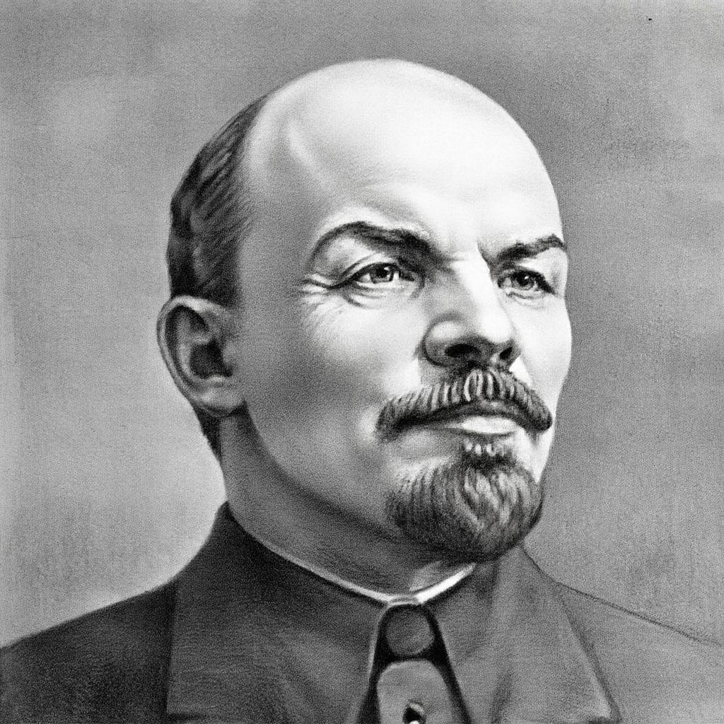 Ленин. Изображение сгенерировано сервисом GigaChat 