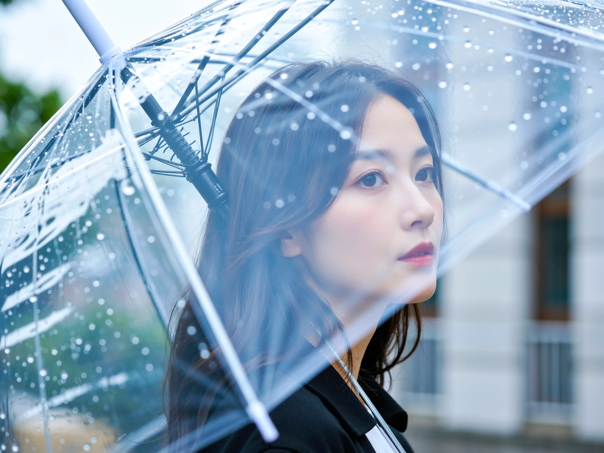 Прозрачный купол-зонт