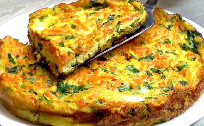 Жареный пирог слоями на сковороде: быстрый рецепт без теста