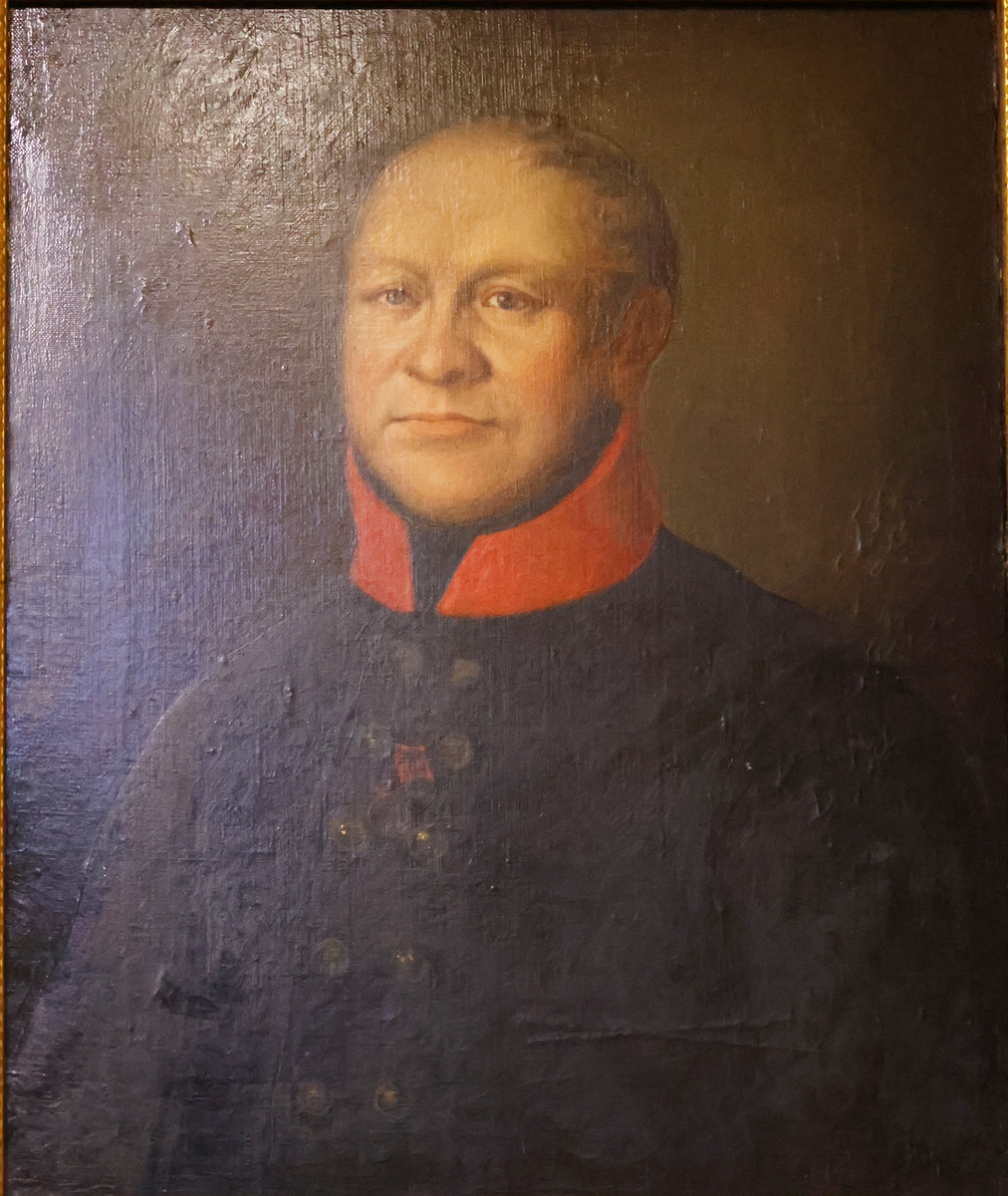 Портрет дяди поэта Дмитрия Николаевича Тютчева. Неизвестный художник. Копия. Музей-заповедник Ф. И. Тютчева "Овстуг". 