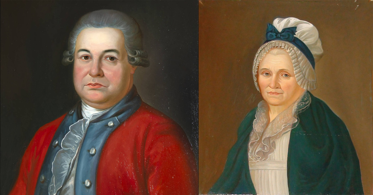 Николай Андреевич Тютчев (дед поэта) и Пелагея Денисовна, урожденная Панютина (бабушка поэта). 